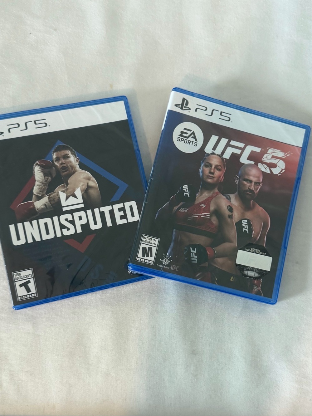 Undisputed/ UFC 5 Game Bundle - PS5